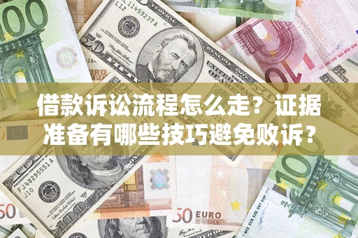 北京借款诉讼流程怎么走？证据准备有哪些技巧避免败诉？
