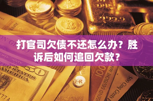 北京打官司欠债不还怎么办？胜诉后如何追回欠款？