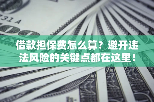 北京借款担保费怎么算？避开违法风险的关键点都在这里！
