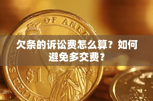 北京欠条的诉讼费怎么算？如何避免多交费？
