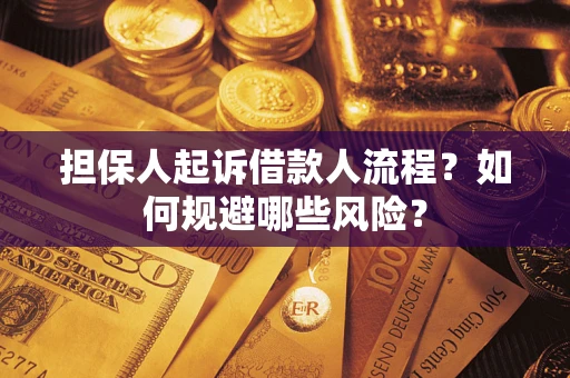 北京担保人起诉借款人流程？如何规避哪些风险？