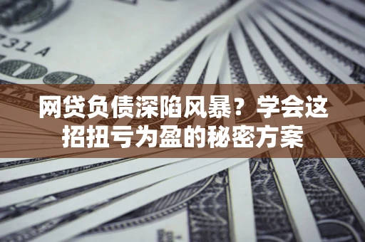 北京网贷负债深陷风暴？学会这招扭亏为盈的秘密方案