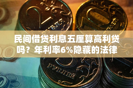 北京民间借贷利息五厘算高利贷吗？年利率6%隐藏的法律风险全解析