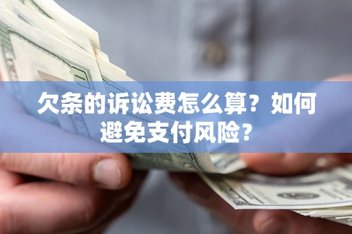 北京欠条的诉讼费怎么算？如何避免支付风险？