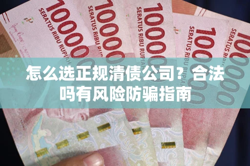 北京怎么选正规清债公司？合法吗有风险防骗指南